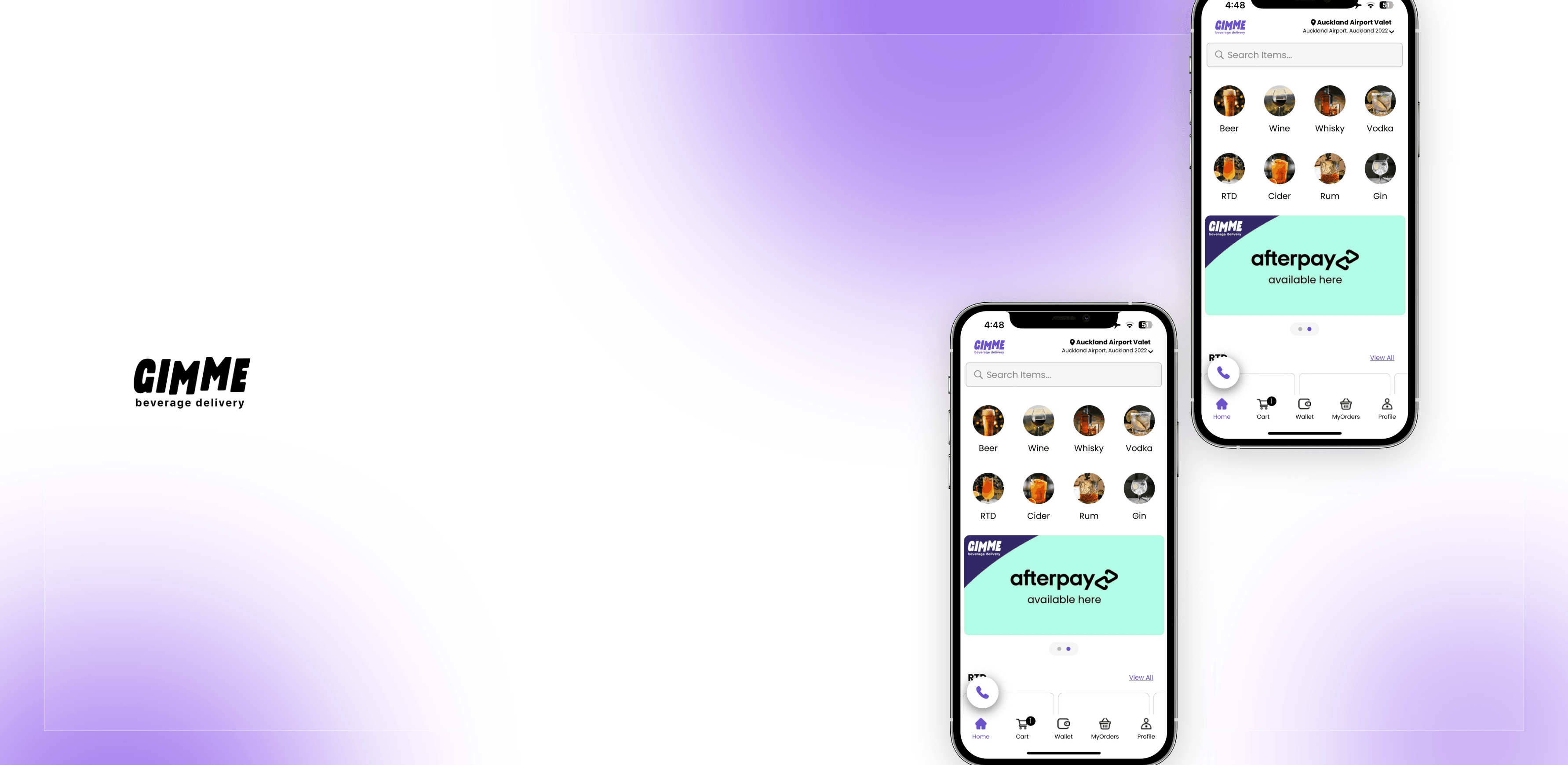 GIMME interface preview