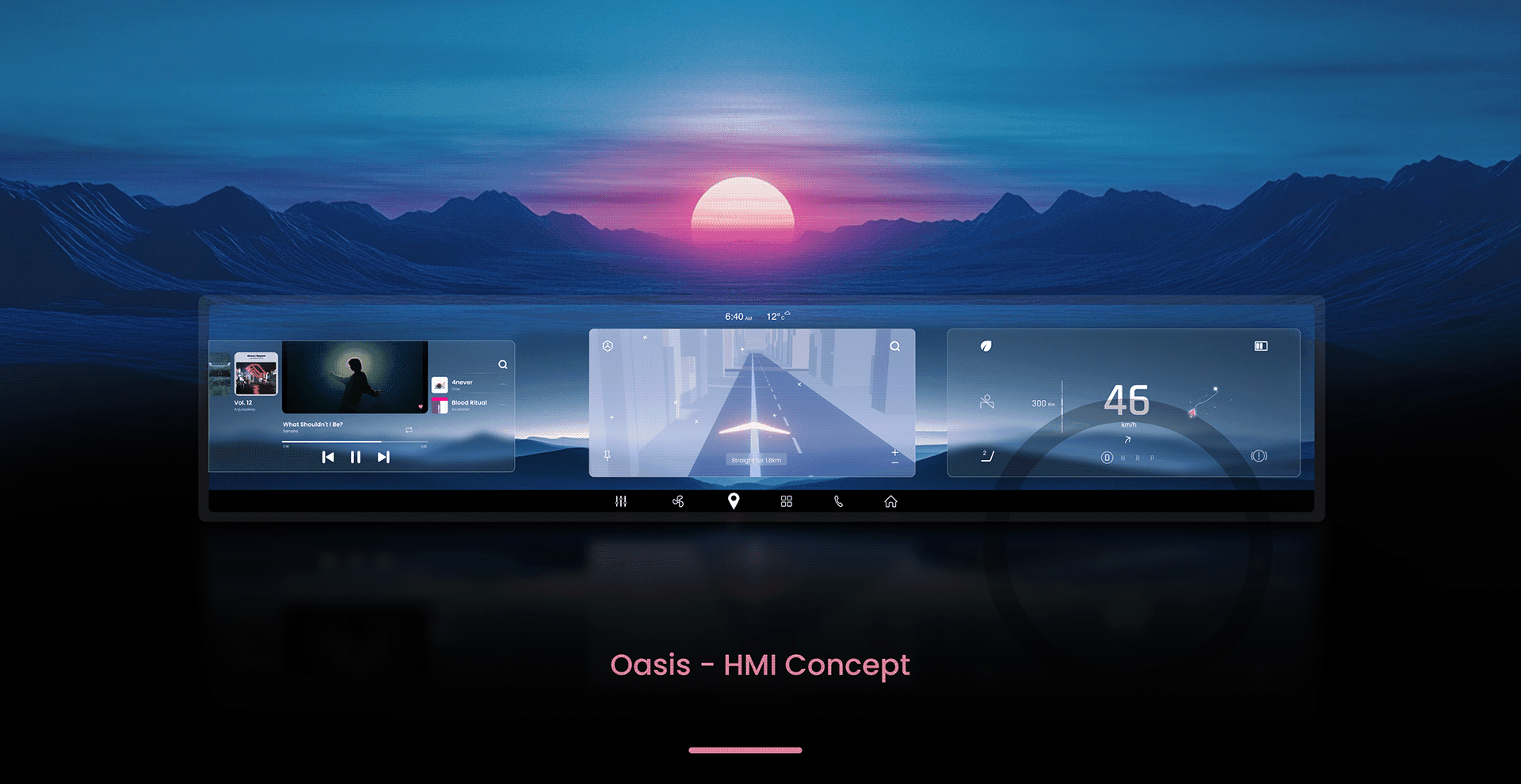 HMI OASIS interface preview